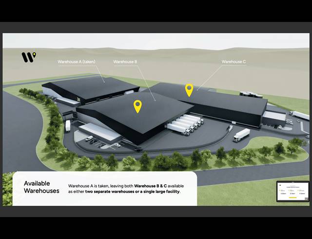 6,145M² WAREHOUSE TO LET IN KLAPMUTS